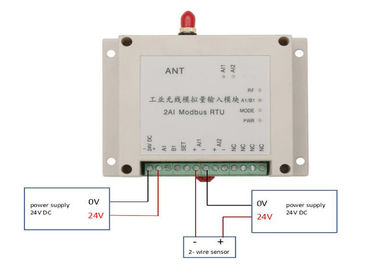 4 de canaux I O transmissions 4-20mA/0-5V 2km sans fil sans fil d'entrées analogiques de module de l'analogue