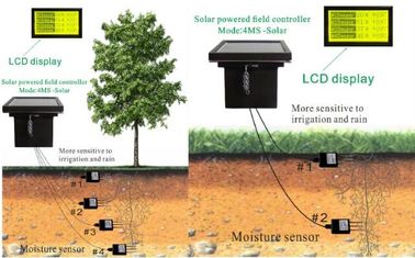 Unité de collecte de données de contrôleur d'irrigation de capteurs multi d'humidité et émetteur sans fil 2km