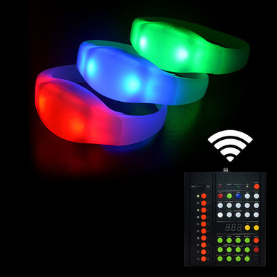 Contrôleur DMX sans fil 433MHz 10 Zone pour le contrôle de l'éclairage de scène Contrôleur sans fil LED bracelet