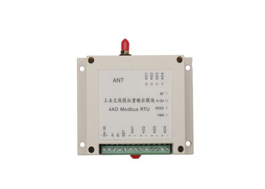 Le module 4 de la radio I O d'Advantech creuse des rigoles le transfert sans fil sans fil de signal de Modbus RTU 4-20mA