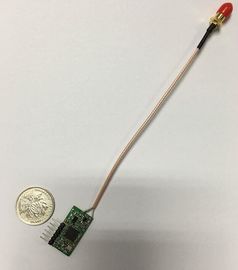 100mW mini module sans fil 433MHz 1km d'émetteur-récepteur de TTL d'infopac de la taille rf