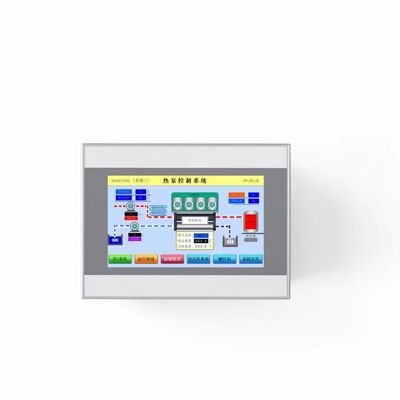 Interface homme-machine HMI de 4,3 pouces avec interface RS232/RS485/USB et entrée DC 24 V pour le contrôle industriel