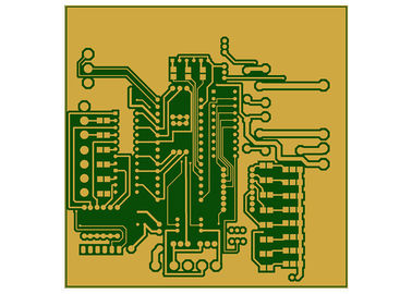 2 couches de rf de panneau multicouche de carte PCB 100 x 100mm FR-4 HASL avec l'approbation d'UL d'avance