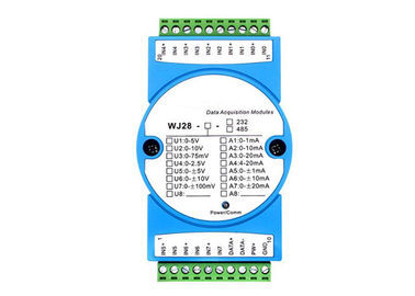 LS-WJ28 Rs232 Rs485 convertisseur de 8AI à signal analogue 4-20mA ou 0-5V