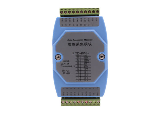 Module d'Acuisition de données analogiques de C.C 2000mW 8ch RS485 de LS-TD4018 24V