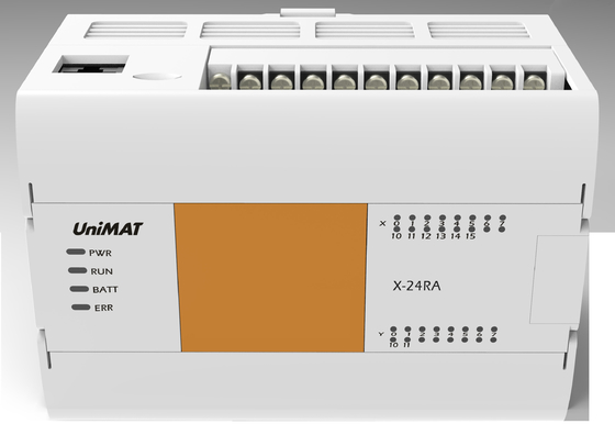 PLC d'automation industrielle d'Unimat de haute performance 14 points d'entrée