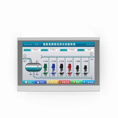 interface RS232 RS485 64MB RAM Modbus de machine de personne de 10Inch TFT LCD